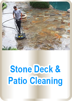 Stone Deck & Patio Cleaning